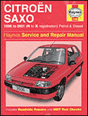 Auto repair Manual Citroen Saxo
