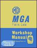 MGA 1600 Twin Cam Workshop Manual