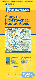 Carte routire - Alpes-de-Haute-Provence, Hautes-Provence 1/150 000