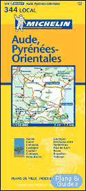 Aude, Pyrnes - Orientales 1/150 000 - carte routire - Landkarte - road map  - - Karten Frankreich - carte di tutta la Francia  - mapa sobre Francia - map of France  - Carte routire 