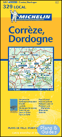 Corrze, Dordogne 1/150 000 - carte routire - Landkarte - road map  - - Karten Frankreich - carte di tutta la Francia  - mapa sobre Francia - map of France  - Carte routire 