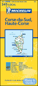 Corse du sud, Haute-Corse - 1/150 000 - carte routire - Landkarte - road map  - - Karten Frankreich - carte di tutta la Francia  - mapa sobre Francia - map of France  - Carte routire 