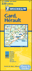 Gard, Hrault 1/150 000 - carte routire - Landkarte - road map  - - Karten Frankreich - carte di tutta la Francia  - mapa sobre Francia - map of France  - Carte routire 