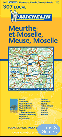 Meuse, Meurthe et Moselle 1/175 000 - carte routire - Landkarte - road map  - - Karten Frankreich - carte di tutta la Francia  - mapa sobre Francia - map of France  - Carte routire 