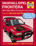 Vauxhall / Opel Frontera 