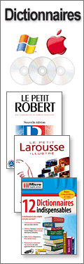 Dictionnaire sur CD - Français - Dictionnaires sur CD pour PC et Macintosh - DVD