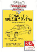 Renault 1.6 and 1.9 Litre Diesel Engine Manual for Renault 5 and Extra, from 1989