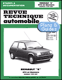 Revue technique Renault 5 GTX et Baccara