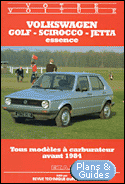 Golf Scirocco et Jetta